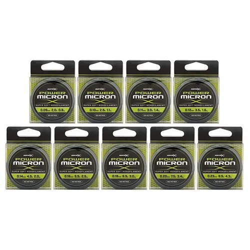 Fox Matrix Power Micron X 100m 0.18 mm  3.0kg 6.5 lbs