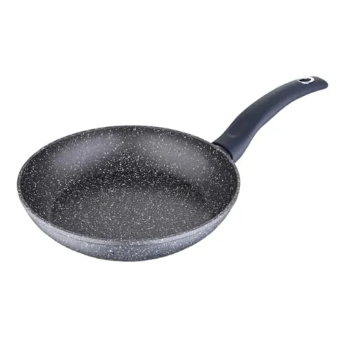 Bergner Orion | Pfanne Antihaftbeschichtet 20 x 4,3 cm | Aus Geschmiedetem Aluminium | Soft-Touch-Griff | Küchenutensilien | Robust, Leicht zu Reinigen und für Alle Herdarten Geeignet