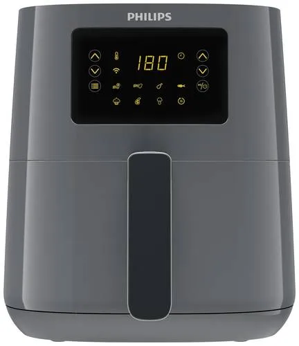 Philips Airfryer connecté Série 5000 HD9255/60 - Heißluftfritteuse mit 4.1 L Fassungsvermögen, 90% weniger Fett dank Rapid Air Technologie und Steuerung über die NutriU App für ein gesundes Kochen.