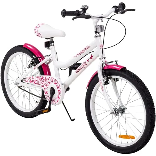 Produktbild Actionbikes Kinderfahrrad Butterfly 20 Zoll, Pink
