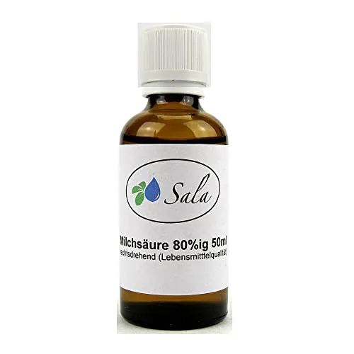 Sala Milchsäure AHA Lactic Acid E270 80% ig rechtsdrehend (50 ml (1er Pack))