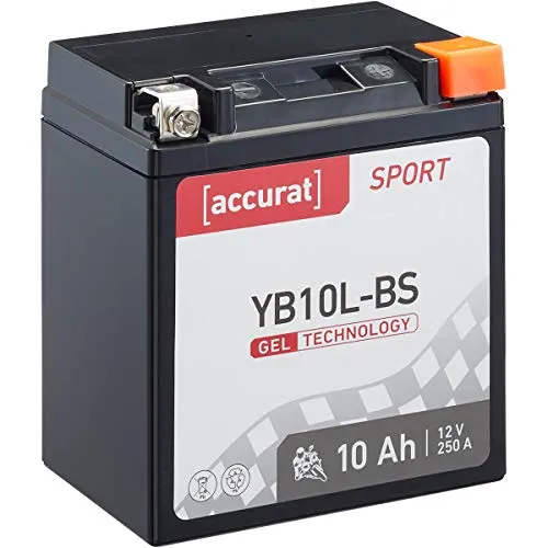 Accurat Motorradbatterie YB10L-BS