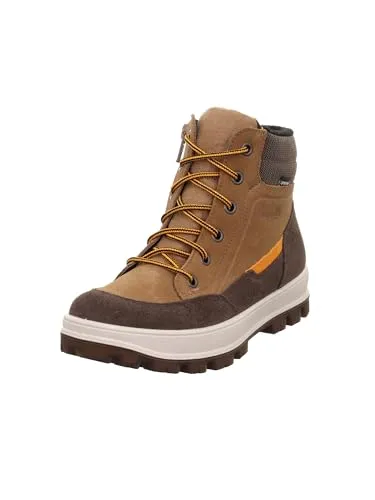 Superfit Tedd Jungen Schnürstiefel in Braun, Größe 37 - Wanderschuhe für Kinder, leicht und flexibel, bieten optimalen Komfort und Unterstützung für kleine Entdecker bei jedem Abenteuer.