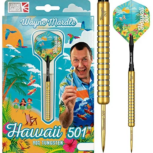 Wayne Mardle Hawaii 501 90% Gold - Steeldarts 20 Gramm