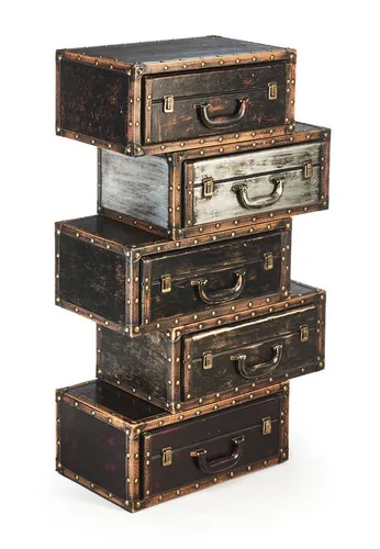 Kobolo Kommode Regal in Kofferoptik von Kobolo