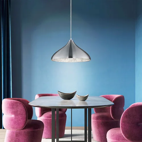 TRIO Pendelleuchte im Landhausstil – Metall Hängelampe - Elegante Pendelleuchte aus Metall im Landhausstil, ideal für Esszimmer oder Wohnzimmer. Verleiht Ihrem Raum mit strahlendem Licht und stilvollem Design neuen Flair.