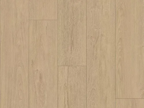 Laminat Atlantic 8 Cream Darcy Oak K844 - 2,26 m² - Vielseitiger Laminatboden für Wohnräume mit authentischer Holzstruktur im Cream-Oak-Design. Pflegeleicht, robust und ideal für Küche und Flur. Maße: 1288 x 195 x 8 mm, einfach zu verlegen.