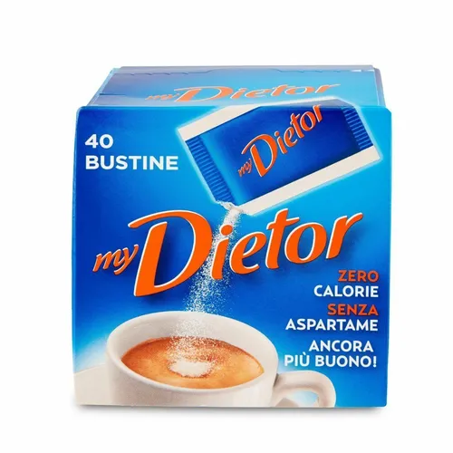 My Dietor Dolcificante Süßstoff 32g Italienisch 0 kcal 40 Beuteln Zuckerersatz