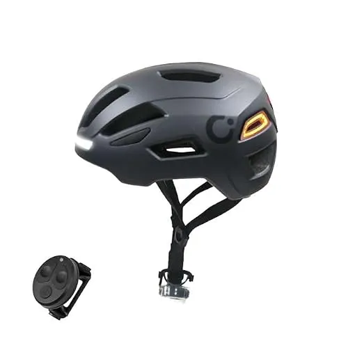 Cecotec Urbaner Helm für Fahrrad und Roller, Größe S-M, mit Blinker und Bluetooth-Rücklicht