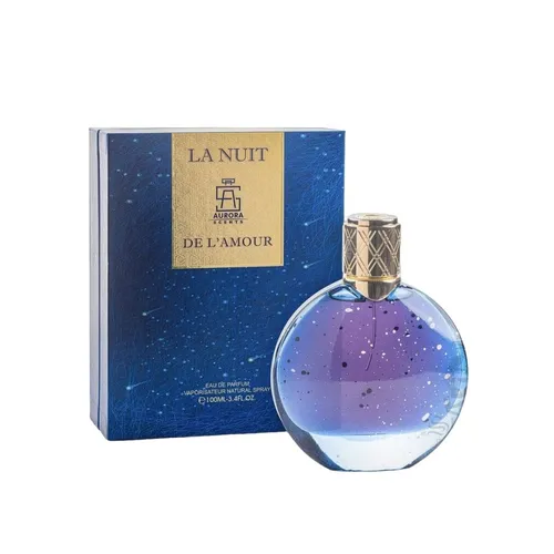 Aurora La Nuit De L' Amour Eau De Parfum für Frauen - Exquisites Eau De Parfum, 100 ml, mit verführerischen Noten für unvergessliche Momente und ein sinnliches Dufterlebnis.