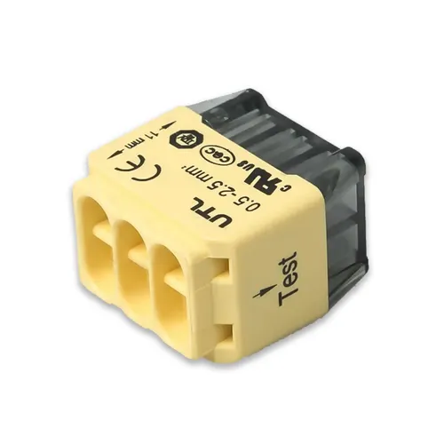 Stück Dosenklemme 6 Fach Steckklemmen Steckverbinder Verbindungsklemme Klemme 50