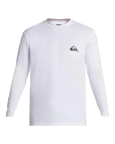 Quiksilver Everyday Surf - Langärmliges Surf-T-Shirt mit UPF 50 für Männer - Neoprenanzüge mit Stretchflight Neopren, feuchtigkeitstransportierend und ideal für den Schutz gegen Sonnenstrahlen beim Surfen.