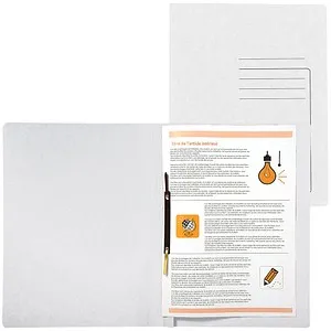 Exacompta Schnellhefter Karton weiß DIN A4, 25 St.