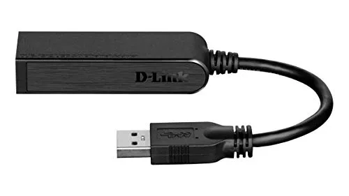 D-Link DUB-1312 USB 3.0 Gigabit Adapter (USB 3.0 Typ A auf RJ-45 Gigabit Ethernet, 10/100/1000 Mbps, kompatibel zu Windows 10 & 11, Mac OS 10.6 bis 10.8, Linux-Kernel ab 2.6.14x)