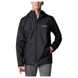 Columbia Wasserdichte Regenjacke für Herren, Inner Limits II - Outdoor Freizeitjacke für Herren, extrem wasserdicht und atmungsaktiv mit Omni-Tech-Technologie, ideal für Stadt und Natur, inklusive verstellbarer Kapuze und Unterarm-Belüftung für optimalen Komfort.