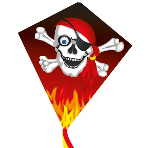 CIM Kinder-Drachen Dream Eddy Pirat Flugdrachen drachenfliegen Drachenschnur