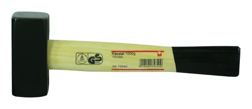 Profibau Handfäustel 1,25 kg mit TÜV/GS - 75341