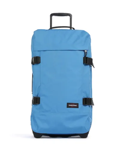 Eastpak Tranverz M Rollenreisetasche hellblau EK00062L6V41 - Koffer, geräumige 67 cm große Reisetasche mit robusten Rollen für müheloses Reisen und stylisches Design.