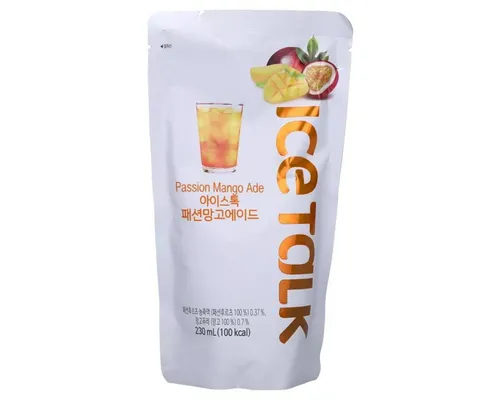 ICE TALK Softgetränk, Ice Talk Passionsfrucht Mango Limonade mit süßem Geschmack 230ml