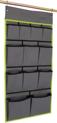 Eurotrail Derby L Organizer, 49x100cm, 12 Taschen, grau/grün