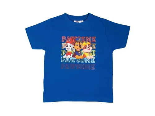 United Labels® Print-Shirt Paw Patrol T-Shirt Jungen blau