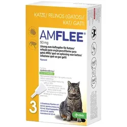 Amflee 50 mg Lösung zum Auftropfen für Katzen