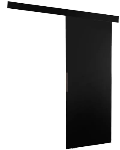 KIER FURNITURE Schiebetür Komplettset MALIBU in schwarz von KIER FURNITURE