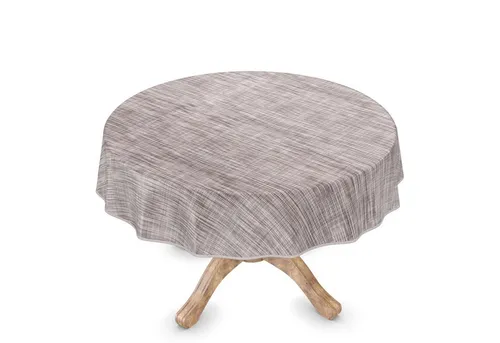 ANRO Tischdecke Tischdecke Wachstuch Einfarbig Grün Robust Wasserabweisend Breite 140, Glatt