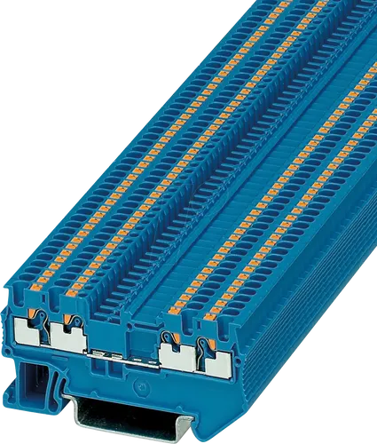 PT 1,5 QUAT S BU - Durchgangsklemme, PT 1,5/S-Quattro blau