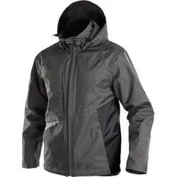 DASSY® Hyper Wasser- und winddichte Arbeitsjacke - anthrazitgrau/schwarz - M - Arbeits- & Schutzkleidung mit wasserdichten Nähten und atmungsaktivem Stoff. Optimaler Schutz gegen Regen und Wind für angenehmes Arbeiten, selbst bei widrigen Wetterbedingungen.
