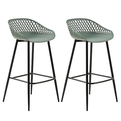 IDIMEX Barhocker IREK in grün von IDIMEX