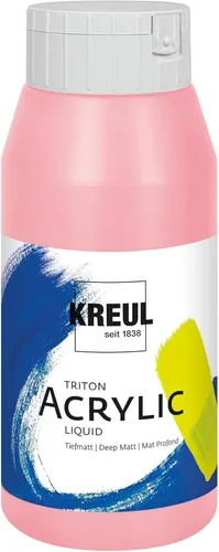 KREUL Acrylfarbe Triton Acrylic Liquid rosé 750 ml