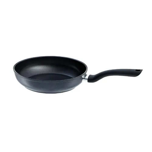 Fissler Servierpfanne 24 cm - Ergonomischer Griff und Antihaftbeschichtung - Pfanne aus Aluminium mit 3-Schicht-Antihaftversiegelung, geeignet für alle Herdarten, inkl. Induktion. Ideal für gesundes Braten und einfache Reinigung.