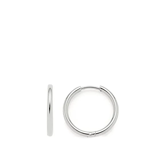 Jewels by Leonardo Paar Creolen Alida Beautys - Elegante silberfarbene Ohrringe - Hochwertige Edelstahl Creolen in silberfarben, perfekt für jeden Anlass und ein stilvolles Accessoire für Ihr Outfit.