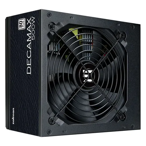Zalman ZM500-LX Non-Modular 500W - Netzteil mit 500 Watt Leistung, ideal für stabile Energieversorgung in Gaming-PCs und effiziente Kühlung.