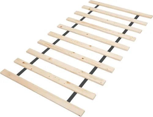 Lermowood Rollrost 160 x 200cm - Extrem stabil aus Massivholz - Lattenrost aus 100% Nadelholz, bis zu 500kg belastbar und ideal für gesunden Schlaf. Perfekte Belüftung und kein Beschädigungsrisiko für Matratzen.