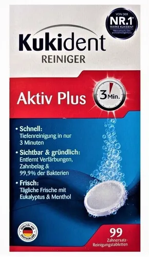 Kukident Aktiv Plus Reinigungstabletten