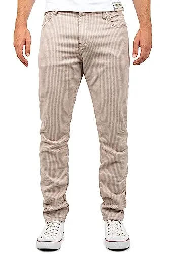 Cipo & Baxx Herren Stoffhose CD841-bans Beige W32/L34