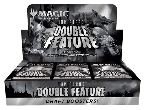 Wizards of the Coast Innistrad: Double Feature Draft-Booster Display (24 Booster) - Sammelkarten, 24 Booster für spannende Draft-Spiele, ideal für Sammler und Spieler ab 6 Jahren.