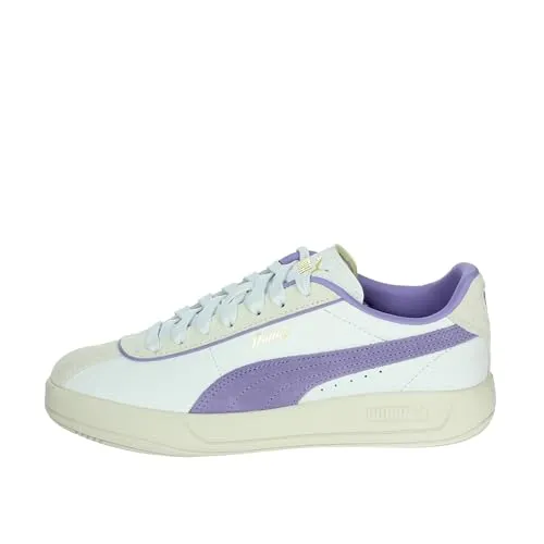 PUMA Damen Club KLASSIKA Sneaker, White-Lavender ALERT-WARM White, 39 EU - Damen-Sneaker mit stylischem Design und bequemer Passform für den Alltag und Sport.