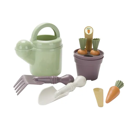 Dantoy Green Garden Pflanzen-Set - Papeterie & Sticker – Fördert den grünen Daumen von Kindern ab 2 Jahren mit einem 11-teiligen Set zum Pflanzen, Gießen und Pflegen von echten Pflanzen.