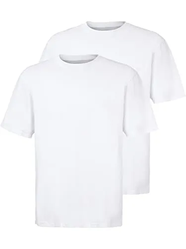 Jan Vanderstorm Herren T-Shirt Erke Doppelpack 2XL - Bequem und stylisch - Activewear-T-Shirts für Herren. Praktisches Doppelpack in Übergröße, aus weichem Baumwoll-Jersey für optimalen Komfort und Atmungsaktivität.