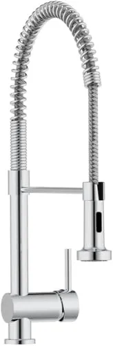 Respekta Niederdruck Küchenarmatur Ovalis Pro - Armaturen: Hochwertige Niederdruck-Waschtischarmatur mit 360° Drehfunktion für erweiterten Aktionsradius in der Küche, ideal für drucklose Untertischspeicher.