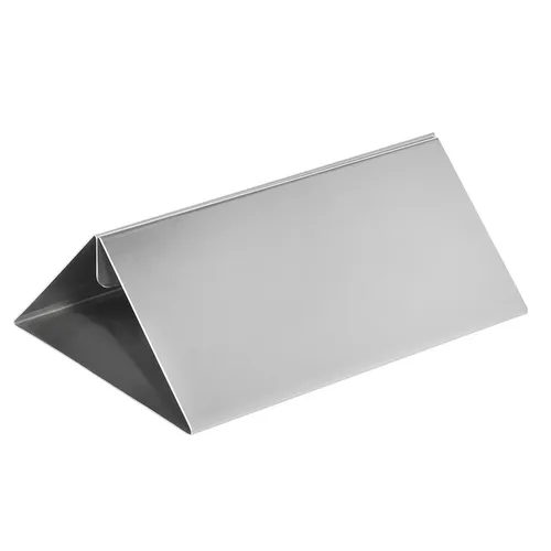 150mm Schildhalter aus Edelstahl / Tischaufsteller / Tischständer - Zeigis®