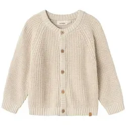 NMNEMLEN LIN LS Knit Lil NOOS Strickjacke - Unisex Strickjacke von NAME IT, ideal für stilvolle Looks und gemütliche Tage.