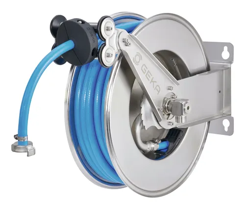Geka plus automatischer Schlauchaufroller EA15KSK mit DVGW-Schlauch 20m