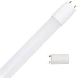 LED Leuchtmittel T8 Röhre 45cm 8W = 15W G13 800lm 865 kaltweiß 6500K Tageslicht mit Starter