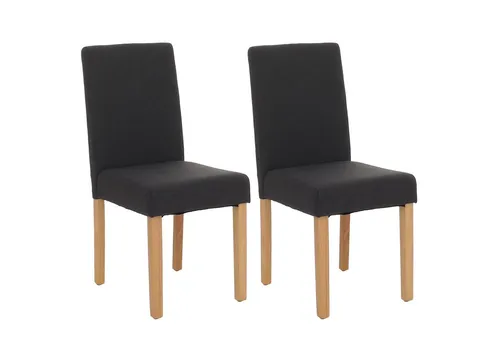 PROREGAL® Esszimmerstuhl Esszimmerstuhl klassisch und zeitlos HxBxT 90x43x56cm Material, Farbe (2 St), Mit hochwertigem Bezug, erhältlich in vielen Ausführungen