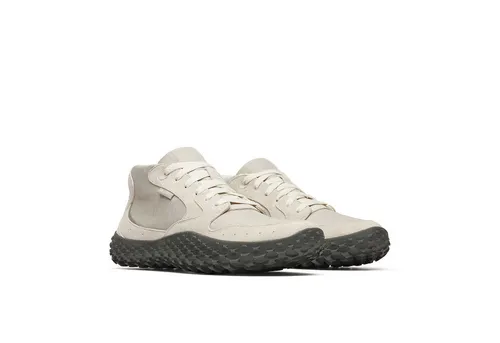 Merrell Minimal-Sneaker Wrapt Mid WP - Wasserdichte Herren-Laufschuhe in hellgrau, Größe 43,5 - Laufschuhe mit einzigartiger Gummisohle für ein Barfußgefühl, wasserdicht und ideal für jedes Wetter dank der hochwertigen Membran.