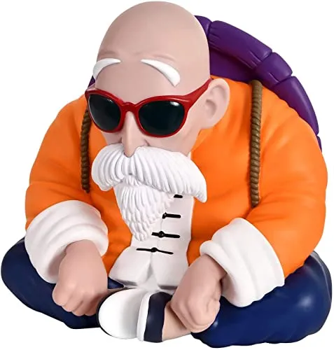 Plastoy Dragon Ball Muten Roshi XXL Sparschwein 35 cm - Actionfigur als XXL Spardose des beliebten Meister Roshi aus ´Dragon Ball´, perfekt für Fans und Sammler, 35 cm groß und ein echter Hingucker.